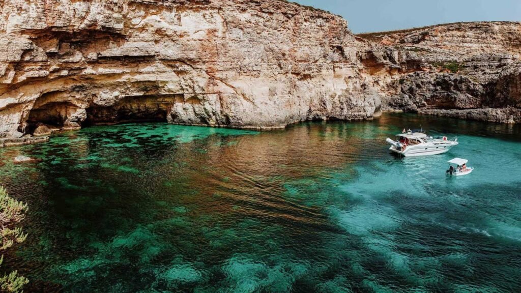 Santa Maria Cave – A Hidden Natural Wonder of Malta travel with eSIM and Roam Pass