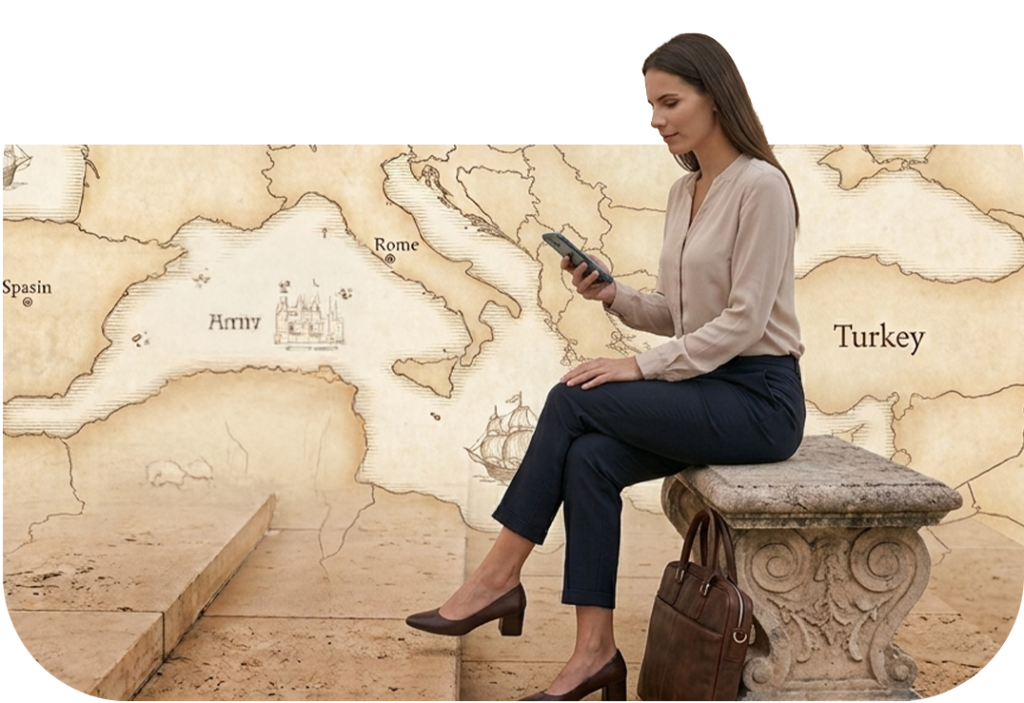 Discover Europe with RoamPass eSIM